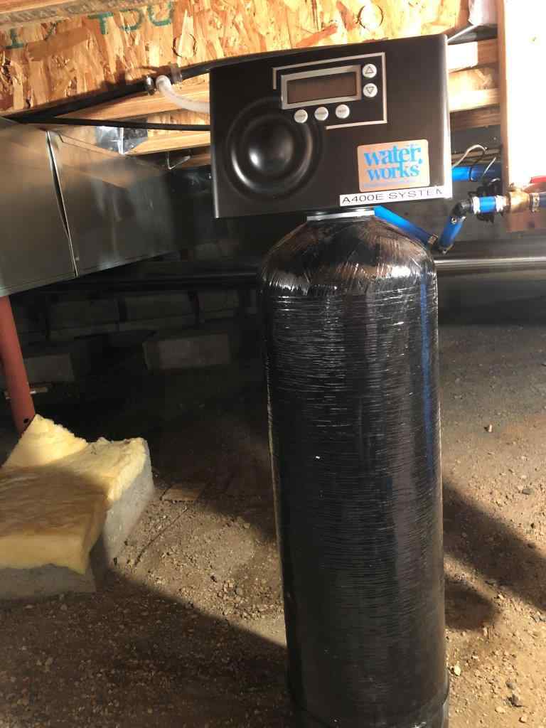 Commercial softener install in Lafayette