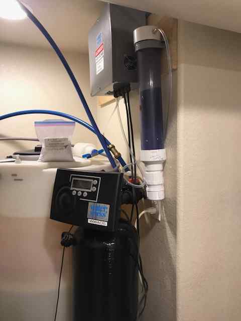 Residential water system install in Hudson