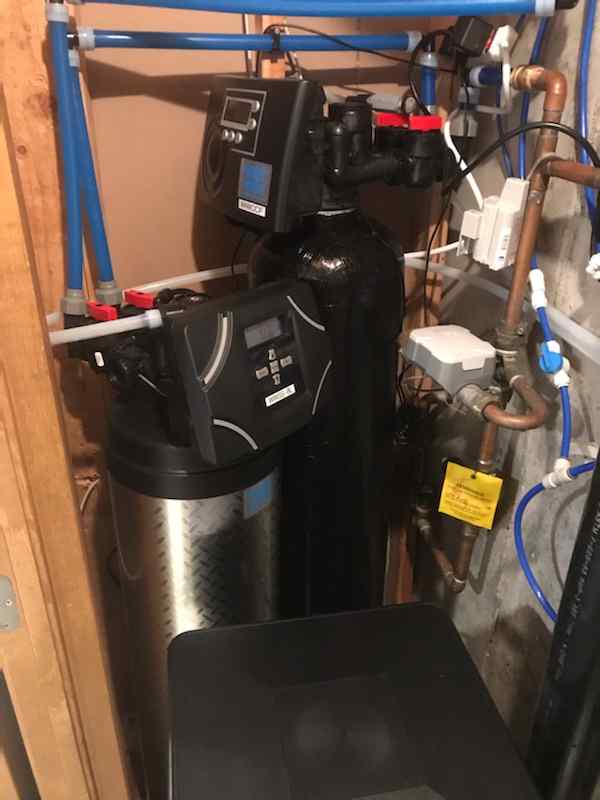 Reverse osmosis system in a Morrison home