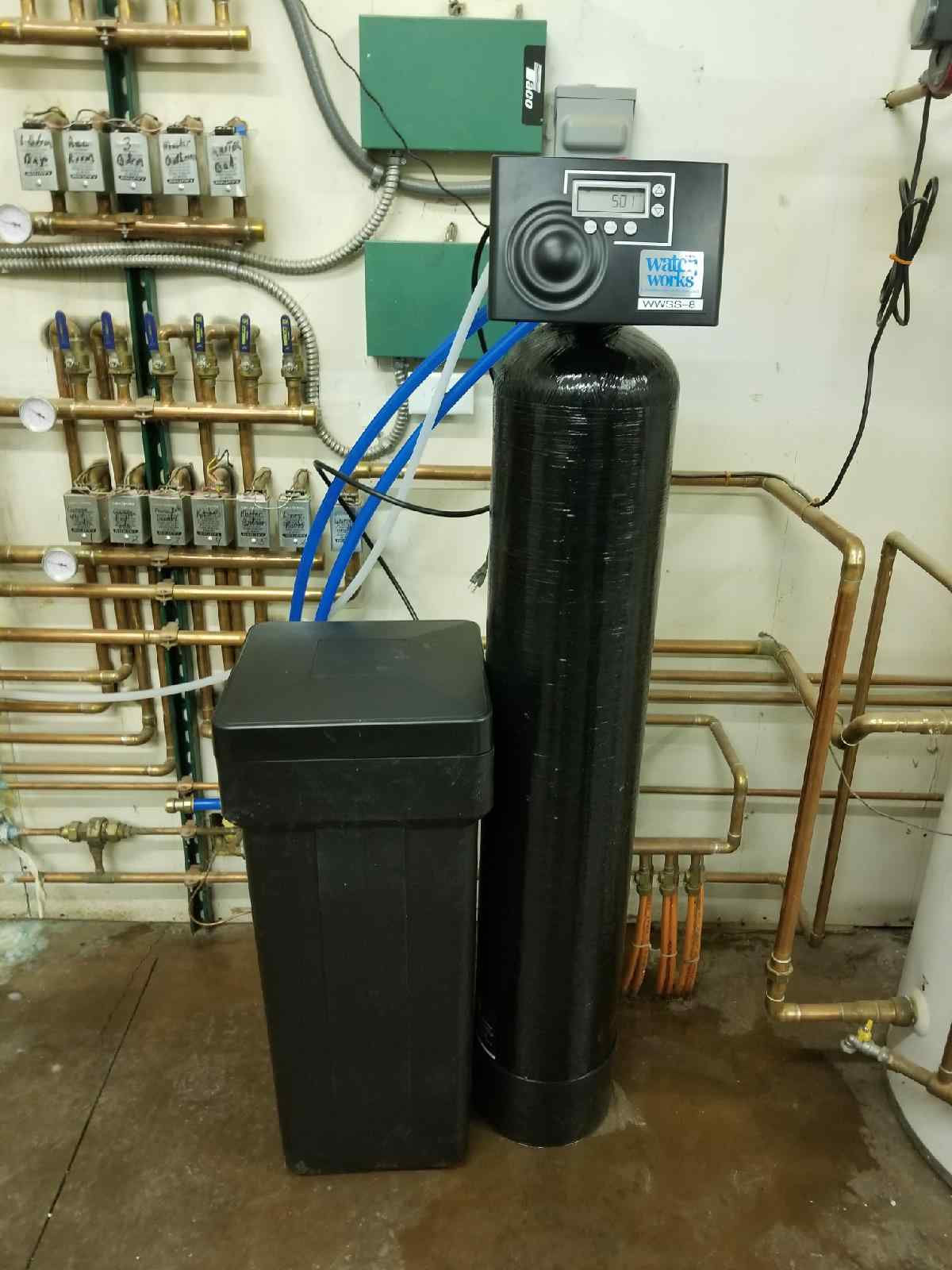 Water softener install in Castle Rock