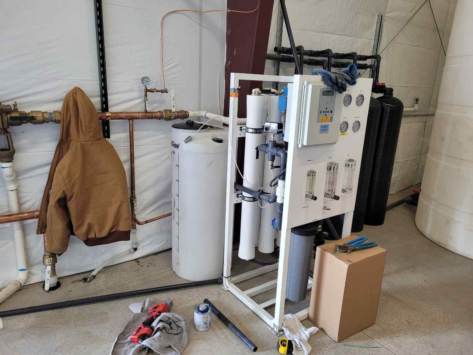 Water softener install in a Littleton home