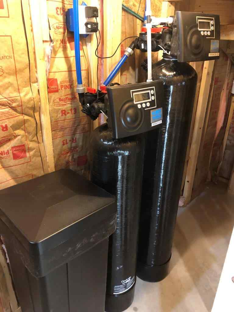 Water softener install in Superior